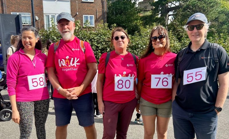 WALKING TO RAISE MONEY: OUR 15K FOR DAME VERA LYNN CHILDREN’S CHARITY.