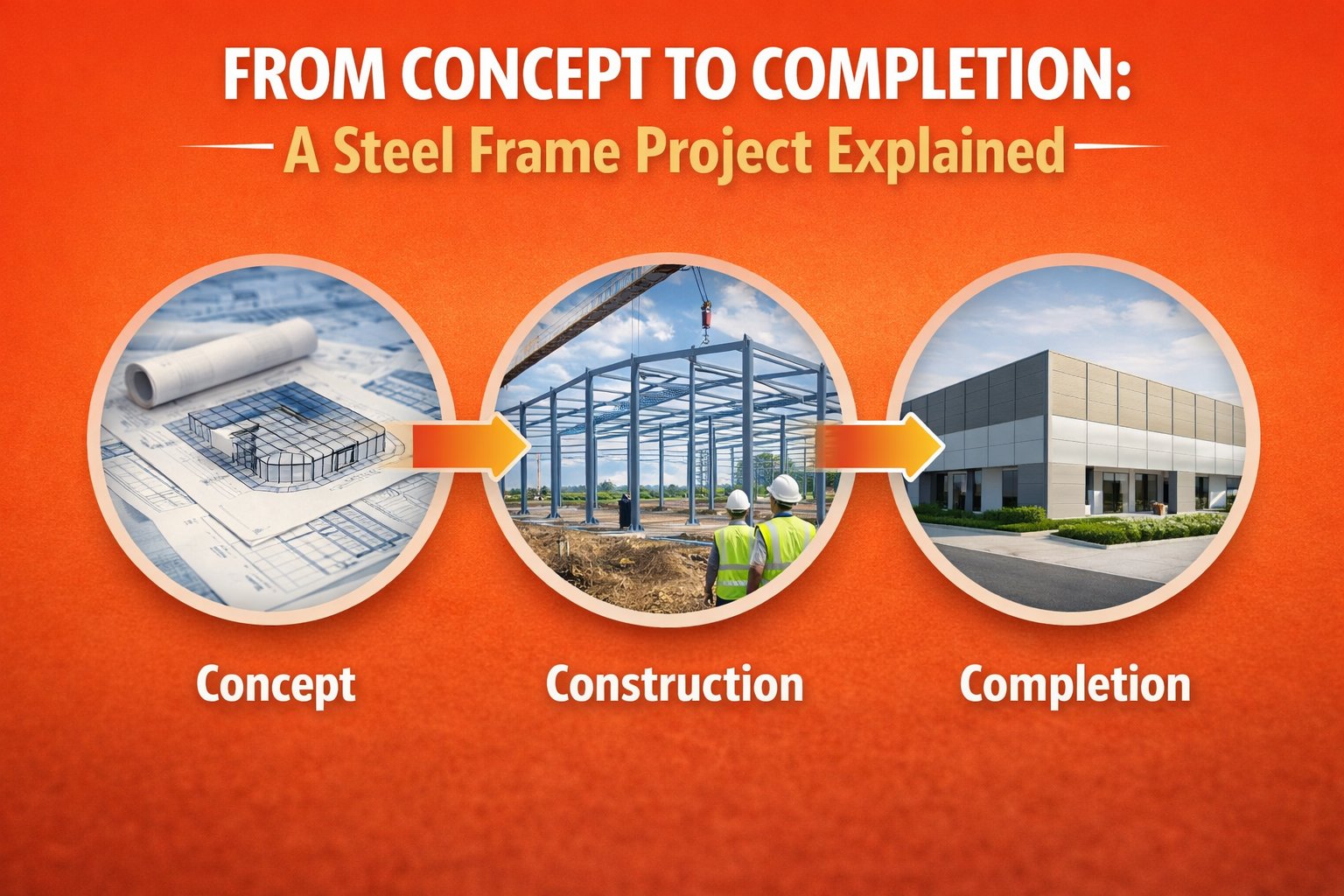From Concept to Completion: A Steel Frame Project Explained